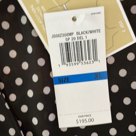 Michael Kors XL midi dress polka dot - Picture 9 of 9
